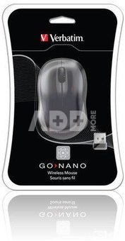 Verbatim Go Nano Wireless Mouse Black