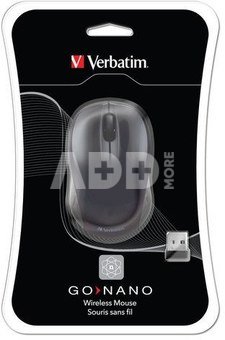 Verbatim Go Nano Wireless Mouse Black