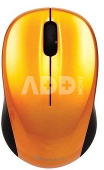 Verbatim Go Nano Wireless Mouse Volcanic Orange