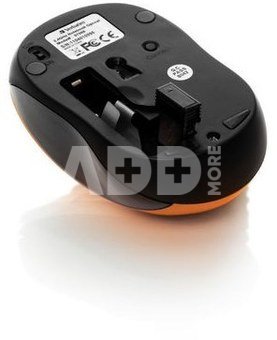 Verbatim Go Nano Wireless Mouse Volcanic Orange