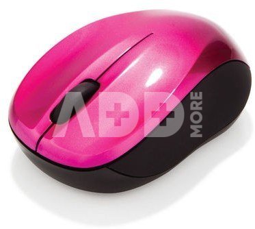 Verbatim Go Nano Wireless Mouse Hot Pink