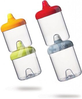 ViceVersa round canister 0.75L red 11231