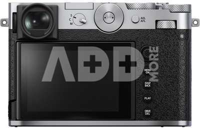 Vidutinio formato fotoaparatas FUJIFILM GFX100RF silver WWI