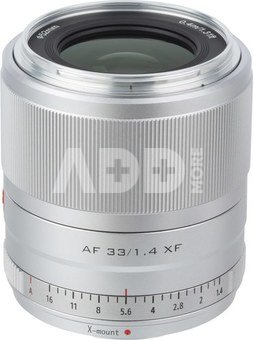 Viltrox FX-33 F1.4 AF Fuji X-Mount Silver
