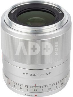 Viltrox FX-33 F1.4 AF Fuji X-Mount Silver