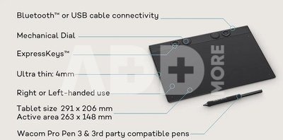 Wacom graphics tablet Intuos Pro M (2025)