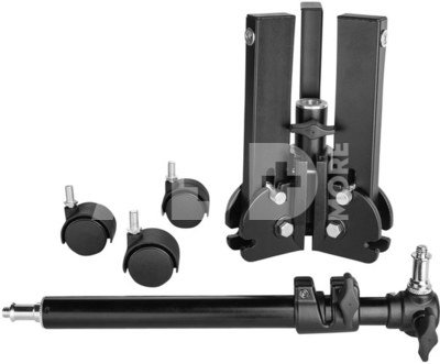 walimex pro Boden Rollstativ kompakt, 70cm