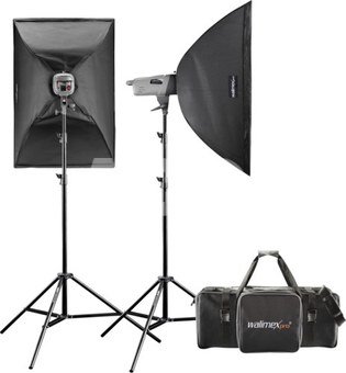 Blyksčių komplektas Walimex pro Studioset VE 2.2 Excellence