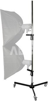 walimex pro Wheeled Tripod with 2 Clamp Holders