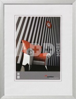 Walther Chair 30x45 Aluminium silver AJ045S