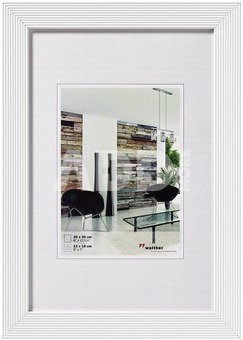 Walther Grado white 20x30 Wooden Frame HI030W