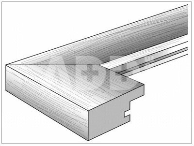 Walther Home 3x13x18 Wooden black HO338B