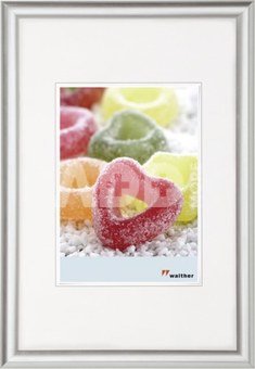 Walther Trendstyle silver 30x40 plastic frame KP040S