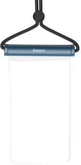 Waterproof phone case Baseus AquaGlide with Cylindrical Slide Lock (blue)
