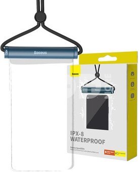 Waterproof phone case Baseus AquaGlide with Cylindrical Slide Lock (blue)