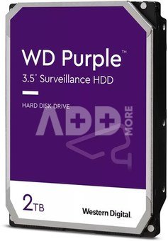 Western Digital Hard Drive Purple WD23PURZ 2000 GB