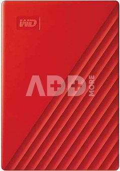 Western Digital My Passport 4TB Red USB 3.2 Gen 1