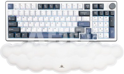 White Shark CUMULUS-W KP-012 Cloudy Keyboard Wrist Rest, White
