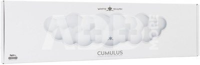White Shark CUMULUS-W KP-012 Cloudy Keyboard Wrist Rest, White