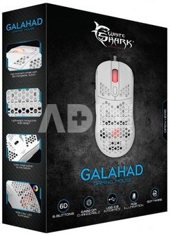 White Shark GALAHAD-W Gaming Mouse GM-5007 white