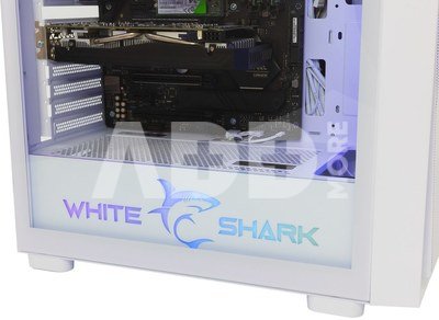White Shark GCC-2401 Warhead-3 White 4 Fans 12cm RGB