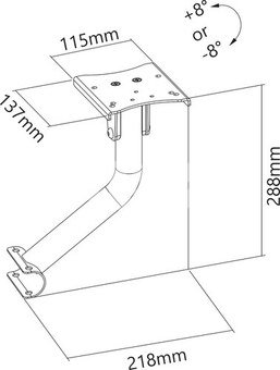 White Shark RSC-A01 Gear shifter mount for RSC-303