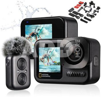 WIFI veiksmo kamera NATIONAL GEOGRAPHIC 5K Ultra-HD Explorer 7, 60 kadrų per sekundę