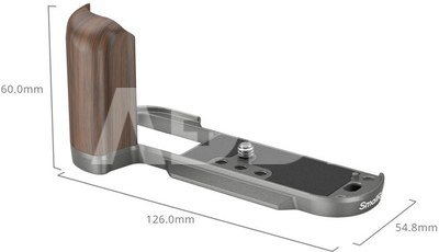 SmallRig Wooden L-Shape Grip for X-T50 (Charcoal Silver)4736