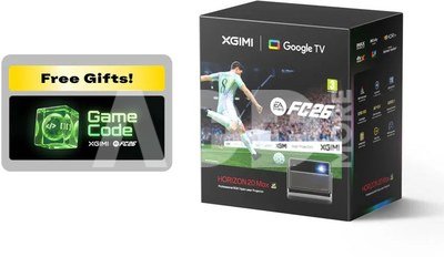 Xgimi projector Horizon 20 Max Limited Edition with FC26 code