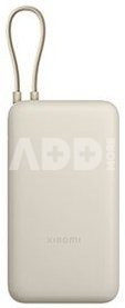 Xiaomi 33W Power Bank (Integrated Cable) | 20000 mAh | USB-C/USB-C cable/USB-A | Tan