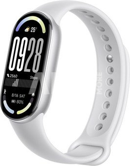 Xiaomi Smart Band 10, glacier silver