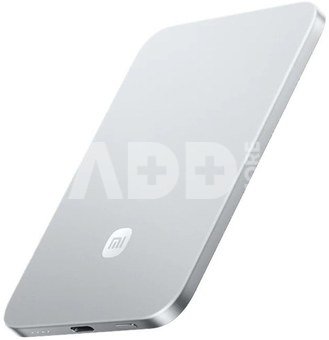Xiaomi Xiaomi UltraThin Magnetic Power Bank 5000 15W, Glacier Silver