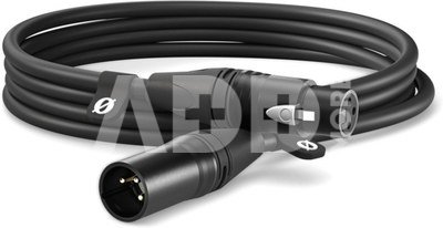 RODE XLR CABLE-3m black - XLR/XLR cable