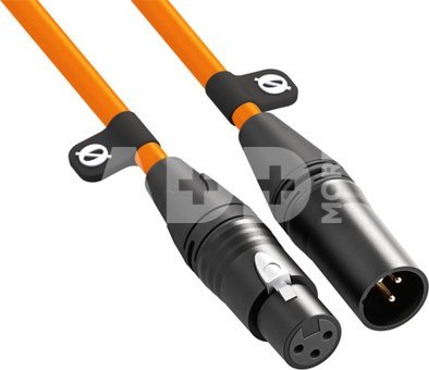 XLR CABLE-3m orange - XLR/XLR kabel