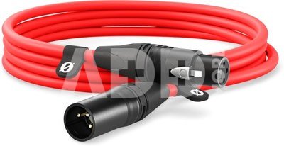 XLR CABLE - 3m red
