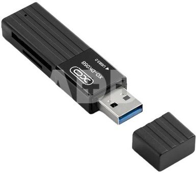 XO DK05B USB 3.0 memory card reader 2W1 (black)