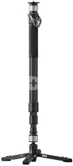 YC Onion PINETA Carbon Fiber Monopod with Carbon Fiber extension tube,fluid head