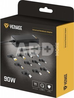 YENKEE Universal power supply for a 90W laptop, set of 11 plugs