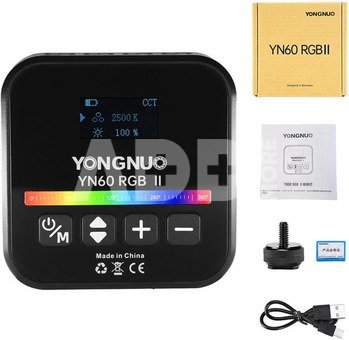 Yongnuo видеосвет YN60 RGB II, черный