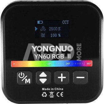 Yongnuo видеосвет YN60 RGB II, черный