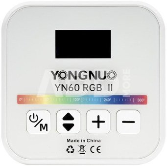 Yongnuo YN60 RGB II LED lamp - WB (2500 K - 9900 K) white