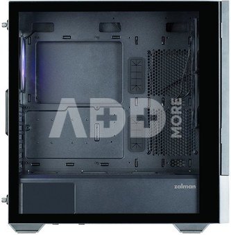 Zalman Z10 DS ATX Mid Tower PS Case Black, 120 mm ARGB Fan x1