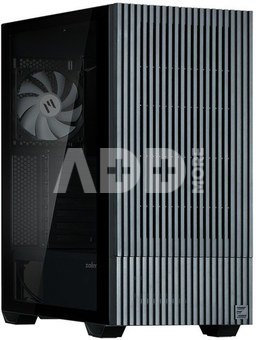 Zalman Z10 DS ATX Mid Tower PS Case Black, 120 mm ARGB Fan x1