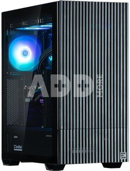 Zalman Z10 DS ATX Mid Tower PS Case Black, 120 mm ARGB Fan x1