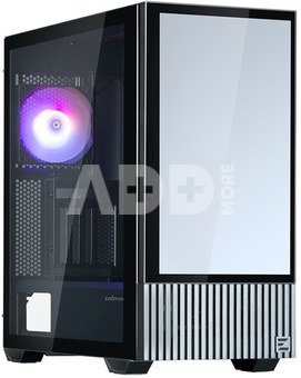 Zalman Z10 DS ATX Mid Tower PS Case Black, 120 mm ARGB Fan x1