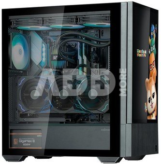 Zalman Z10 DS ATX Mid Tower PS Case Black, 120 mm ARGB Fan x1