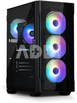 Zalman I3 NEO TG Black, RGB fan x4
