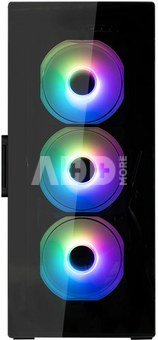 Zalman I3 NEO TG Black, RGB fan x4