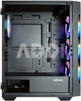 Zalman I3 NEO TG Black, RGB fan x4