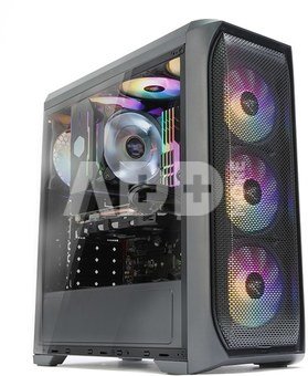 Zalman N5 MF ATX, RGB fan x4, Mesh